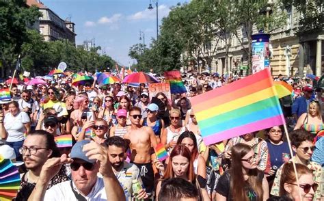 Thousands Protest Victor Orban S Bigotry At Budapest Pride