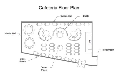 Free Editable Cafe Floor Plans Edrawmax Online