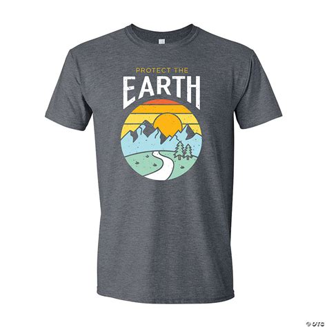 Protect The Earth Adults T Shirt Oriental Trading