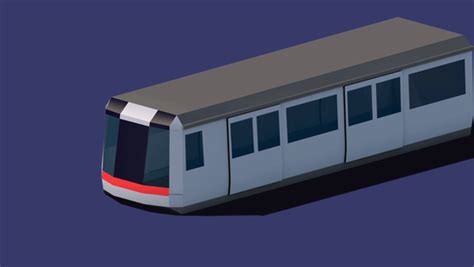 Hong Kong Mtr Isometric Low Poly On Scad Portfolios