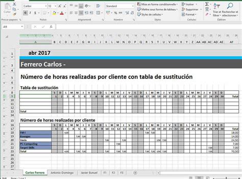 Plantillas De Planificación Con Excel Gratis A Descargar