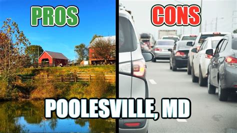 Pros And Cons Of Living In Poolesville Md Youtube