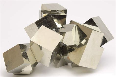 Phenomenal 46 Natural Pyrite Cube Cluster Spain 206829 For Sale