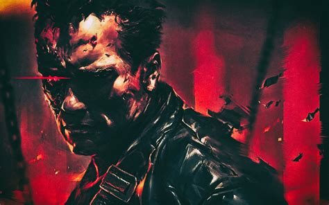 Download Wallpapers Terminator 4k Superheroes Art Arnold