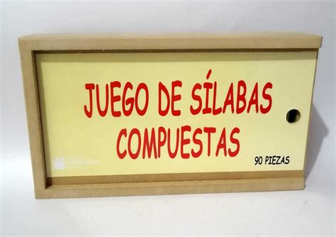 Juego De Silabas Simples Y Compuestas Silabario Didactico Otros Hot