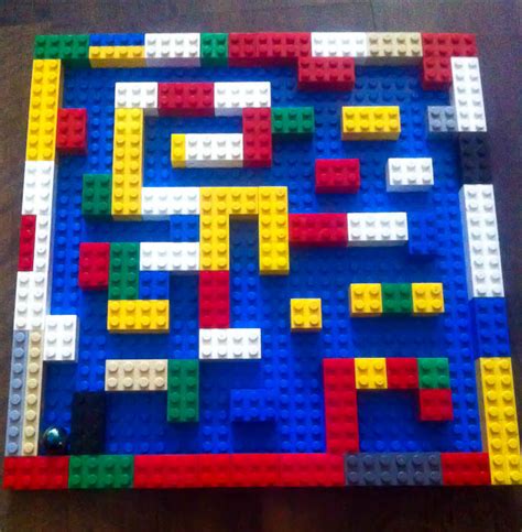 Rainy Day Fun Reader Idea Building Block Marble Maze