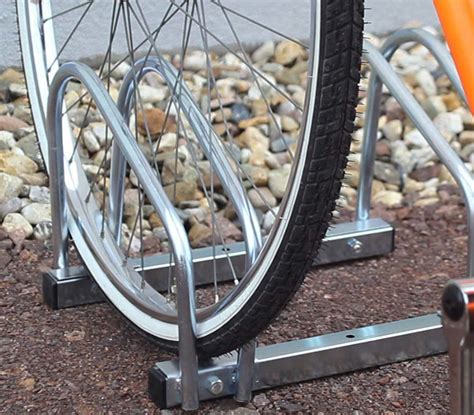 Bike Parking Cycle Bicycle Rack Floor Stand Wall Mount Holder Steel