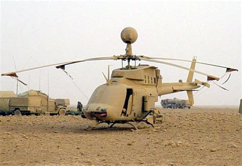 Bell Oh 58 Kiowa Light Observation Military Helicopter