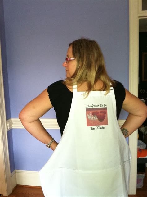 The Queen Of All Things Good Who Knew Aprons Were So Cool