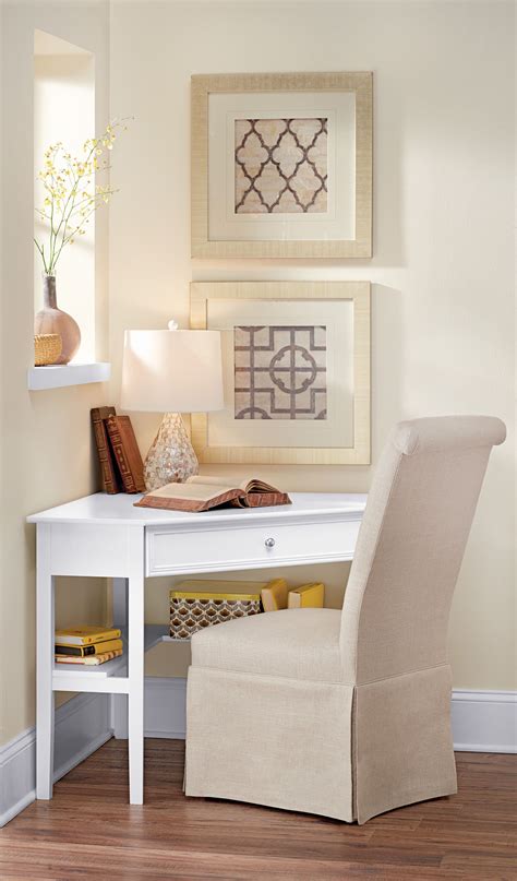 23 clever desks that will fit in even the smallest spaces. Home Decorators Collection Oxford White Desk 2877810410 ...
