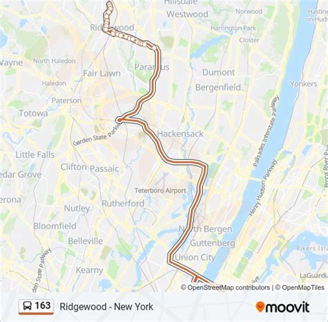 163 Route Schedules Stops And Maps 163p New York Parkway Exp Updated