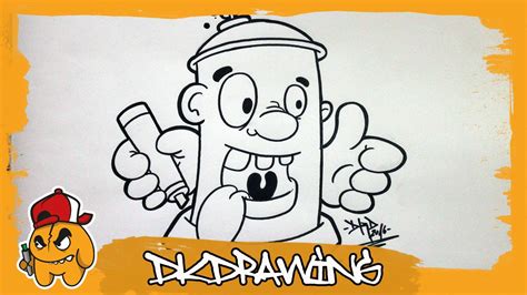 Graffiti Tutorial For Beginners How To Draw A Graffiti Spraycan