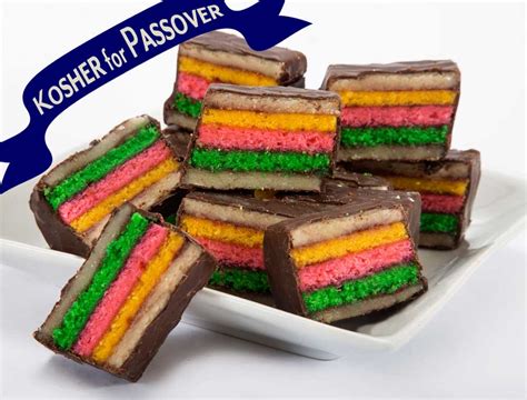 Funny passover art jewish gifts cat art original mini | etsy. Passover Gift - Kosher For Passover Bakery Trio Of Desserts