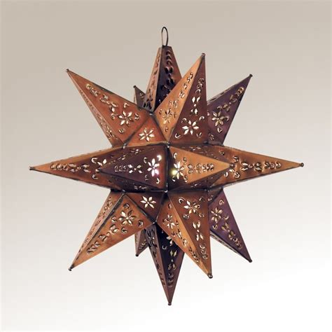 Moravian Star Ceiling Light Design Homesfeed