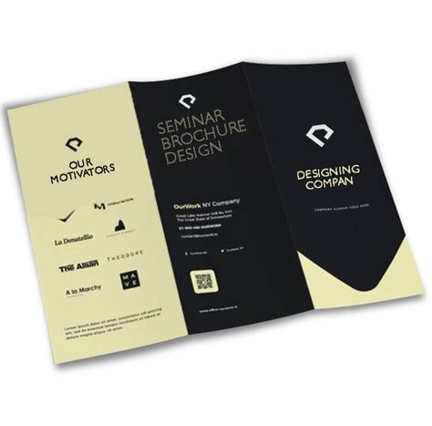 Seminar Brochure Design Service - Sprak Design | Brochure design, Brochure, Brochure sample