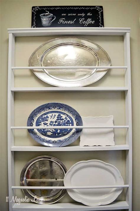 25 diy kitchen cabinet ideas that are beautiful. DIY Plate Rack: The Best Way to Stack Your Plates