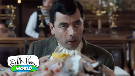 Mr Beans Seafood Fun Mr Beans Holiday Mr Bean World Youtube