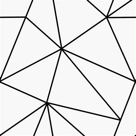 Zara Mono Geometric Wallpaper In White And Black I Love Wallpaper