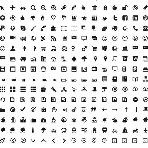 Mini Icons Pack Ai Royalty Free Stock SVG Vector
