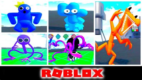 All Rainbow Friends Morphs Bfb And Four Roblox Become Tiky And Everything Else Youtube