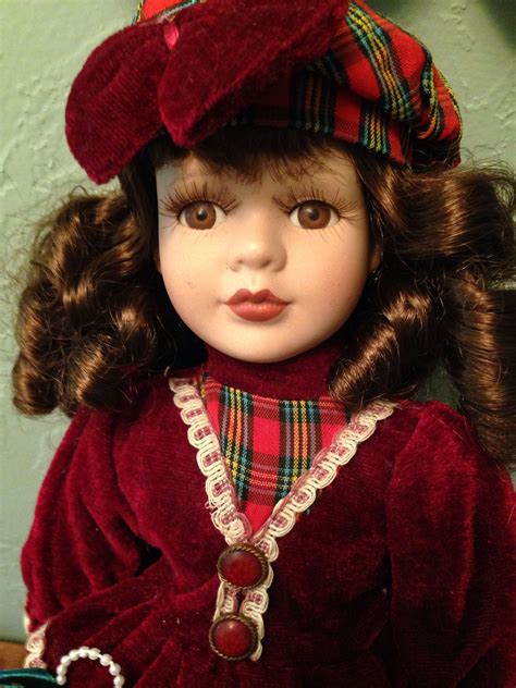 Vintage Porcelain Doll So Beautiful For Display