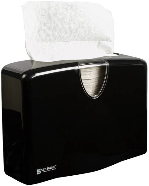 San Jamar T1740bk Countertop C Fold Multi Fold Paper Towel Dispenser