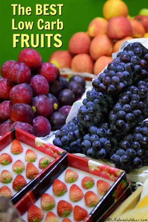 Best Low Carb Fruits List For A Keto Diet All Natural Ideas