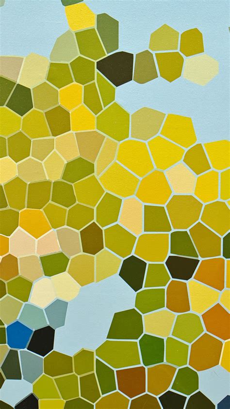 Download Wallpaper 1350x2400 Shapes Mosaic Colorful Abstraction