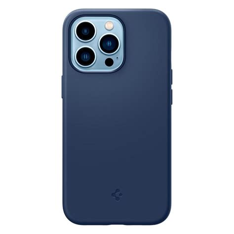 Spigen® Silicone Fit™ Acs03285 Iphone 13 Pro Case Navy Blue Spaceboy