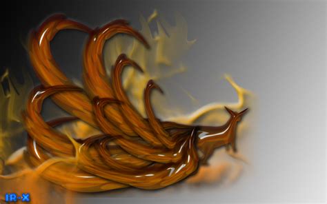 Kyubi Fire Fox Nine Tail By Irxdesign On Deviantart