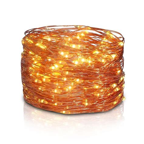 10m 20m Led String Light Copper Wire Remote Usb Battery Operated
