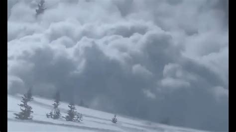 The Scariest Avalanche Footage We Have Ever Seen Youtube