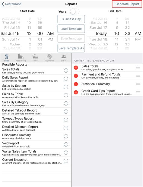 You can download some of the best daily planner templates from our main website. Reprinting an End of Day Report - TouchBistro