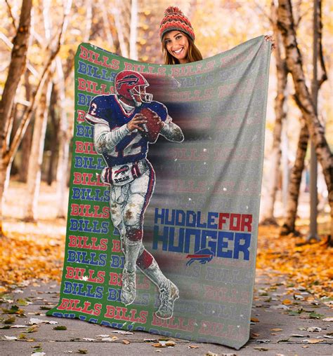 Buy Buffalo Bills American Football Team Fleece Blanket Jim Kelly