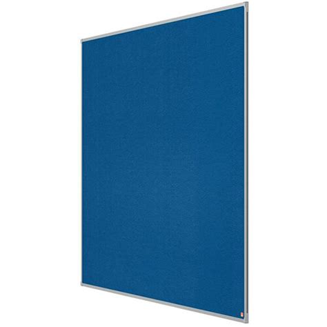 Nobo Essence Felt Notice Board 1800 X 1200mm Blue 1915438 Hunt Office