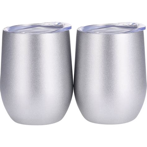 Buy Skylety Oz Double Insulated Stemless Glass Stainless Steel