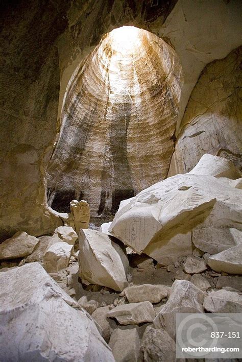 Caves Of Luzit Israel Stock Photo