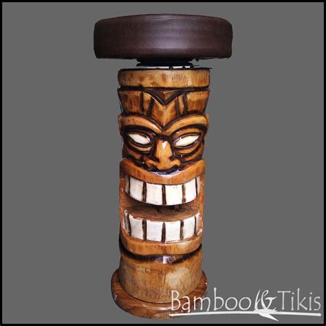 Tiki Barstools - WoodWorking Projects & Plans These bar stools also come in sets of two and they have a simpler and more modern design.