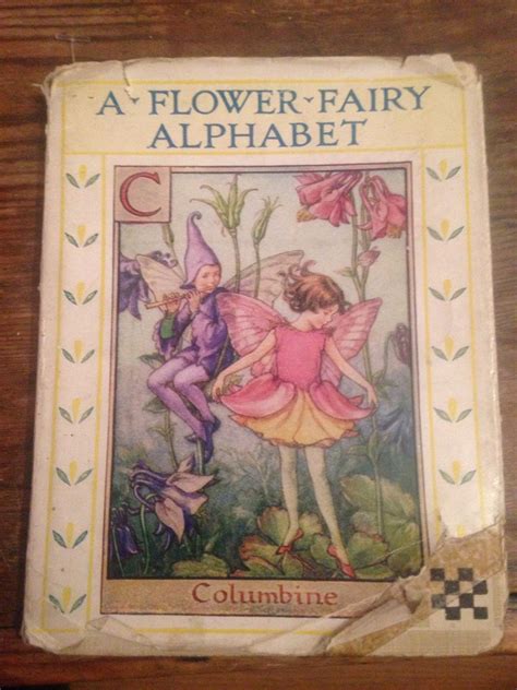 A Flower Fairy Alphabet Very Rare Vintage Book With Dust Cover
