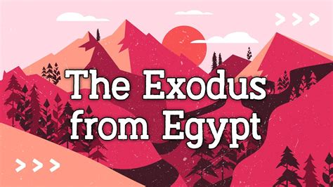 The Exodus From Egypt Youtube