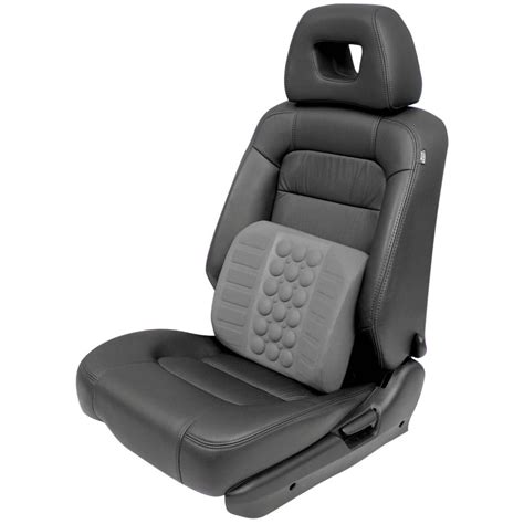 Electric back massage support pillow. Lumbar Back Support Seat Cushion Ergonomic Car Van Office ...