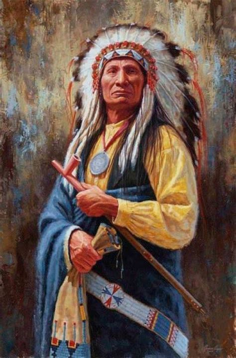 Robinson was born in british this novel concerns a native american scholar who tries desperately to figure out his own identity. Wallpaper : men, painting, portrait, artwork, Red Cloud ...