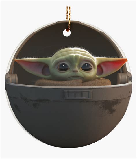 Baby Yoda Floating In A Pod Hd Png Download Kindpng