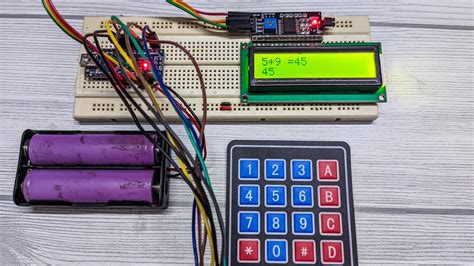 Arduino Calculator Using 4×4 Keypad
