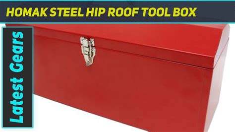 Homak Steel Hip Roof Tool Box Review 2023 Youtube