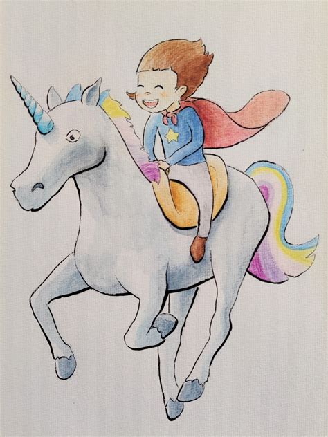 Artstation Unicorn Rider