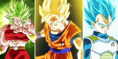 Super Saiyan Levels In Dragon Ball Z List Of The Most Powerful Levels