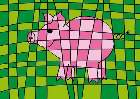 Dieser pinnwand folgen 303 nutzer auf pinterest. musterschwein-bunt-klein | Kunst grundschule, Zeichnen ...