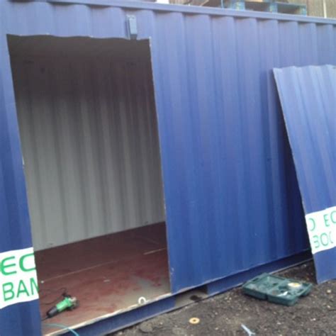 Shipping Container Door Idea For Conversions And Self Storage