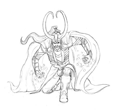 Combined Loki Sketch By Atarial On Deviantart